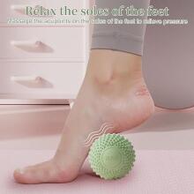 Kidsworld Sensory Balls/Tip Foot Massager  Art.287150 Pink Сенсорный массажный ёжик/мяч 7 см,1 шт