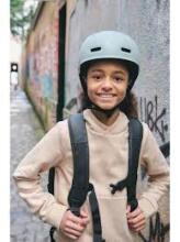 BTwin Helmet  Art.MF500 Khaki  Certified, adjustable helmet for kids