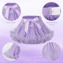 Bebe Basic Tu-Tu Luxury Skirt Light Purple Art.287197 A super fluffy skirt for a little princess
