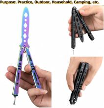 Butterfly Knife Art.287278 Tauriņu nazis treniņiem 21cm,2 gab
