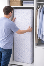 La Bebe™ Matress Storage Bag Art.287279 Plastic bag for storing mattresses 120x60cm