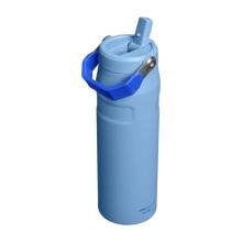 Termopudele ar salmiņu The IceFlow Bottle Flip Straw 2.0 0,71L gaiši zila 
