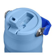 Termopudele ar salmiņu The IceFlow Bottle Flip Straw 2.0 0,71L gaiši zila 