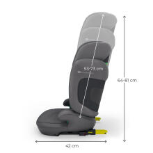 KINDERKRAFT Auto sēdeklis XPAND 2 Pro i-Size 100-150 cm Rocket grey