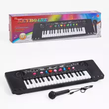 Toma Music Piano Art.287392 Bērnu klavieres (37 melodijas, 2 sitieni, mikrofons, darbojas ar baterijām)
