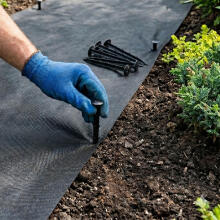 Kołki do mocowania agrowłókniny agrotkaniny kotwy szpilki 50 szt. 15 cm MultiGarden
