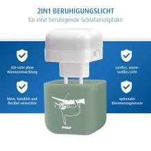Reer 2in1 SleepLight Art.287522 Eucalyptus Nakts lampiņa