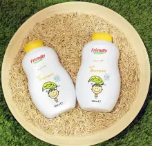 Friendly Organic Shampoo  Art.287532 free organic and unscented hair and body wash for babies, 400 ml