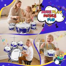 Kidsworld Musical Drum  Art.287534  Комплект барабанов для юных музыкантов