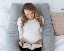 La Bebe™ Cushy Maternity Pillow Art. 5-172 Wild Life. Daudzfunkcionāls spilvens grūtniecēm (U Shaped), sintepona pildīšana, 155x80cm
