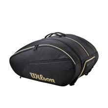 СУМКА ДЛЯ ПАДЕЛЬНОГО ТЕННИСА WILSON DEFY V1 ЧЕРНАЯ ЗОЛОТАЯ 2026