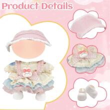 Kidsworld Doll Cloth Art.287803 Apģērbu komplekts lellēm, 17 cm augstuma