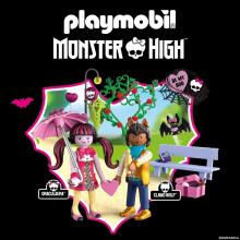 PLAYMOBIL Monster High – романтическое свидание на День святого Валентина: Дракулаура и Клод
