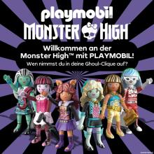 PLAYMOBIL Monster High – романтическое свидание на День святого Валентина: Дракулаура и Клод