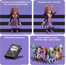 PLAYMOBIL Monster High – Clawdeen Wolf figūriņas komplekts spocīgiem stāstiem un Helovīnam