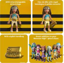 PLAYMOBIL Monster High – Cleo de Nile Figure Set for Mystical Role Play & Halloween Fun