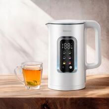 Bezvadu elektriskais tējkanna 1,5 L ar temperatūras regulāciju Webber WK110 ELIYA