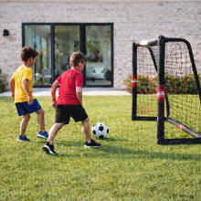 Futbola vārti ar tīklu futbolam 180x120x60 cm MOVEPRO