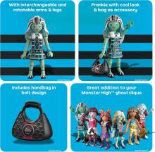 PLAYMOBIL Monster High – Frankie Stein figūriņas komplekts radošai spēlei un Helovīnam