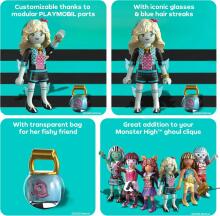 PLAYMOBIL Monster High – фигурка Лагуны Блю для подводных приключений и Хэллоуина