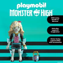 PLAYMOBIL Monster High – фигурка Лагуны Блю для подводных приключений и Хэллоуина