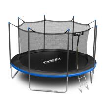 15ft/465cm Dārza Trampolīns ar Drošības Tīklu un Kāpņu Neo-Sport