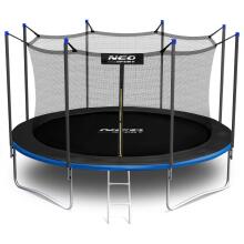 15ft/465cm Dārza Trampolīns ar Drošības Tīklu un Kāpņu Neo-Sport