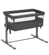 La Bebe™ Zina Co-Sleeper 2 in 1 Art.288056 Mineral Graphite  Bērnu gultiņa 2 in 1