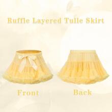 Bebe Basic Tu-Tu Luxury Skirt Medium Pink Art.288183 A super fluffy skirt for a little princess
