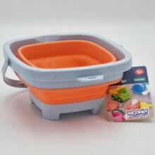 WOOPIE 43742 Saliekamais kvadrātveida spainis oranžs