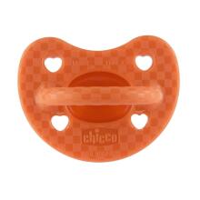 Chicco Silicone Physio Soft Art.288262 Mix Color Sleep-safe silicone pacifier, molded, 0 m+,2 psc