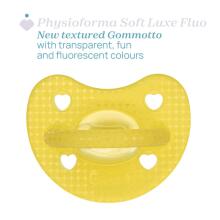 Chicco Silicone Physio Soft Art.288264 Mix Color   Соска безопасная для сна,силиконовая, литая, 0 м+,2 шт