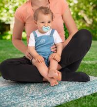Chicco Silicone Physio Soft Art.288266 Mix Color  Соска безопасная для сна,силиконовая, литая, 0 м+,2 шт