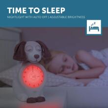 Zazu Kids Davy Dog Sleeptrainer Art.288269 Pink Тренер сна с ночником Дэви