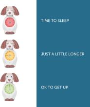 Zazu Kids Davy Dog Sleeptrainer Art.288270 Green Miega treneris bērniem ar nakts gaismu