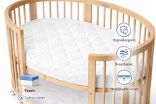 La Bebe™ Smart Bed Art.288272 Children's foam mattress 70x120x5 cm (Compatible with Ingvart)