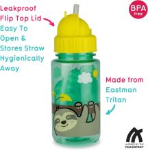 Tum Tum Watter Bottle Art.288461 Fox Felicity спортивный поильник с трубочкой 400 мл.