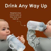 Tum Tum Baby Cup Art.288463 Fergus Fox Baby sippy cup with straw for ages 6+ months, 200 ml