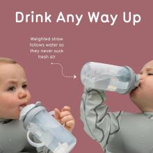 Tum Tum Baby Cup Art.288464 Bear Pudelīte ar  salmiņu  no 6 +mēn, 300 ml