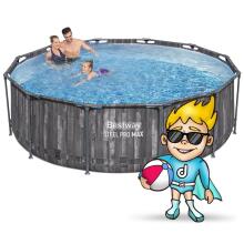 Bestway 5614X 366 x 100 см Каркасный бассейн 18 в 1 + Пузырьковая машина БЕСПЛАТНО