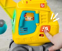 Fisher-Price virnastatav ja loendamist õpetav ekskavaator