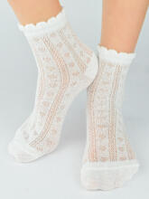 NOVITI SB116-G-01 Jacquard Ankle Socks Mix 19/22