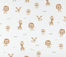 Bedding set - 6  parts - 120/90/360 - SWEET SAFARI
