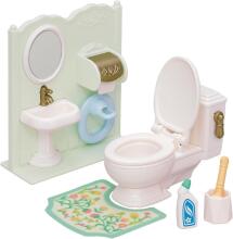 Sylvanian Toilet Set Art.5740 Toilet Set - Dollhouse Furniture