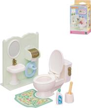 Sylvanian Toilet Set Art.5740 Toilet Set - Dollhouse Furniture