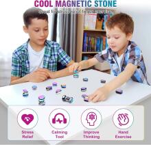 Hematite Magnetic Stones Art.288719 Магнитные камни на нитке 30 шт.