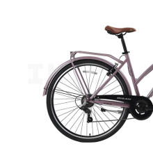 Pilsētas velosipēds Bisan 28 Serenity S Powder Pink (Rata izmērs: 28 Rāmja izmērs: 19)