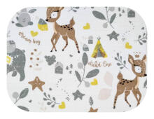 Diaper - 24861 - TETRA - EGA - JELONEK - BROWN - size 70x80 cm