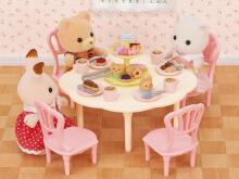 Sylvanian Coffee and Cake Set Art.5742  Coffee and Cake Set- Dollhouse Furniture