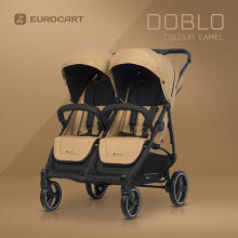 EURO-CART Dubultā ratiņi DOBLO CAMEL